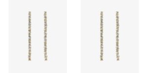 Baguette Diamond Earrings